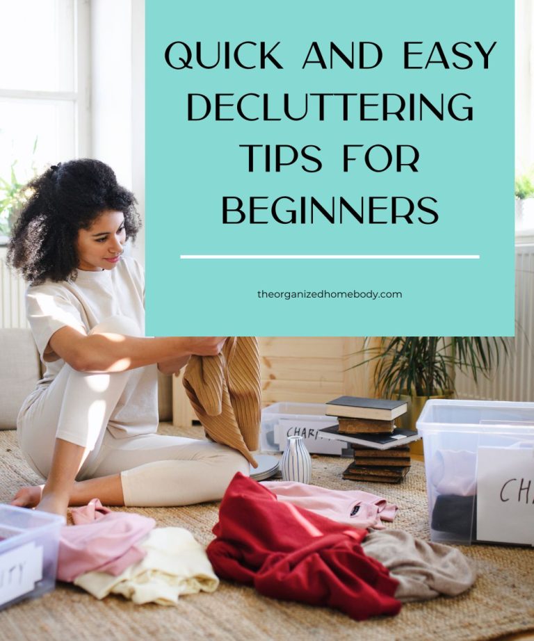 Quick and Easy Decluttering Tips for Beginners